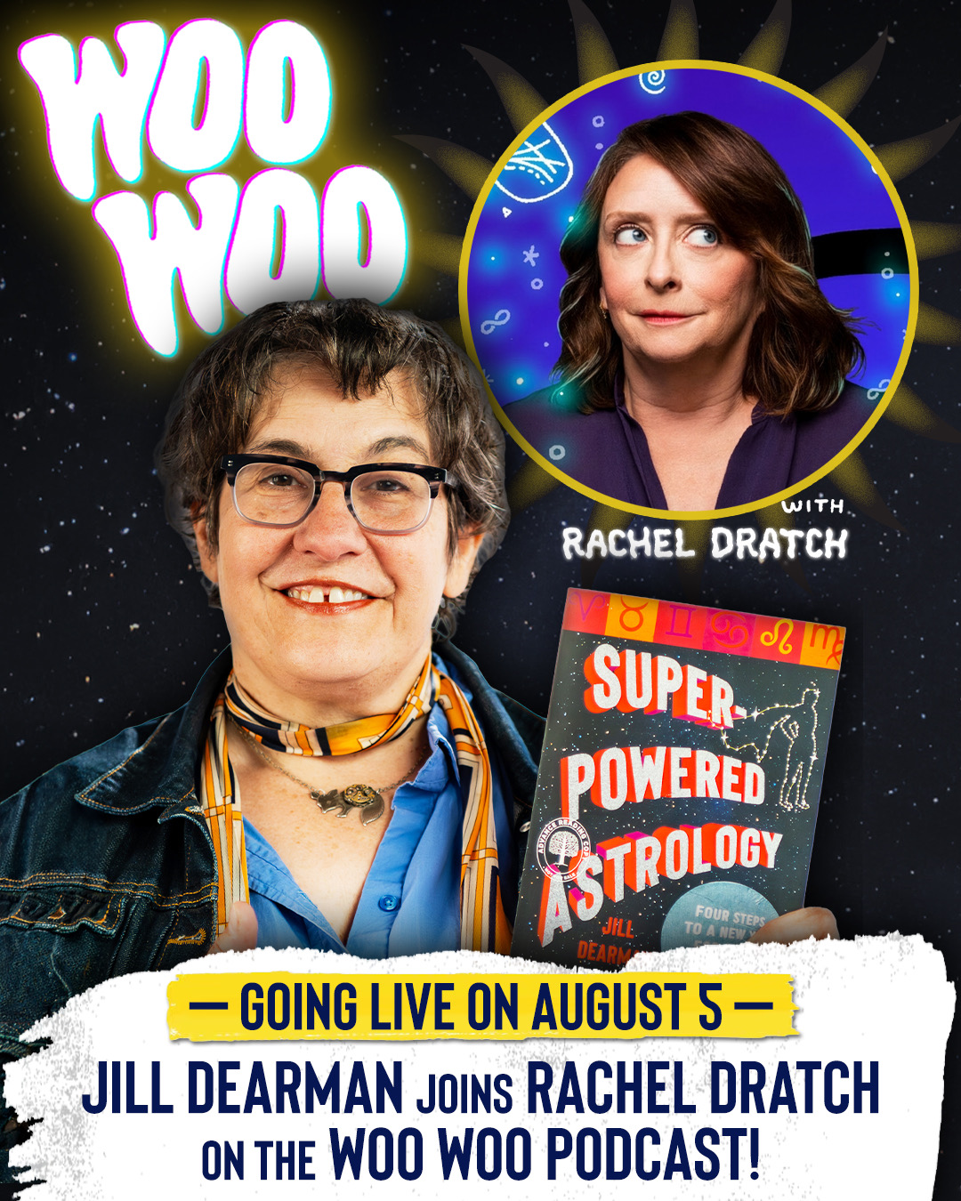Woo Woo Podcast Live with Rachel Dratch